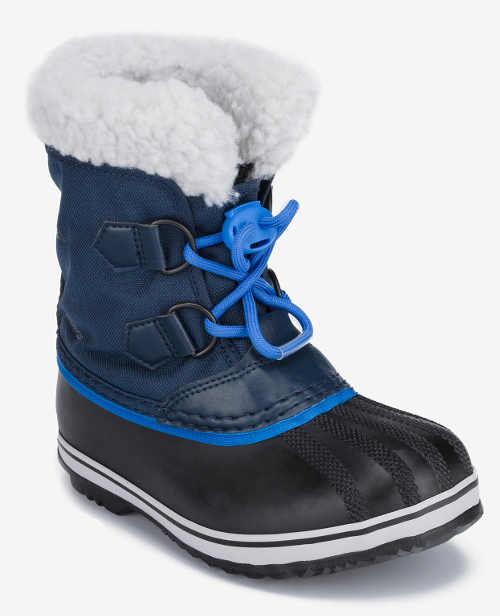 Moderné vysoké detské zimné topánky