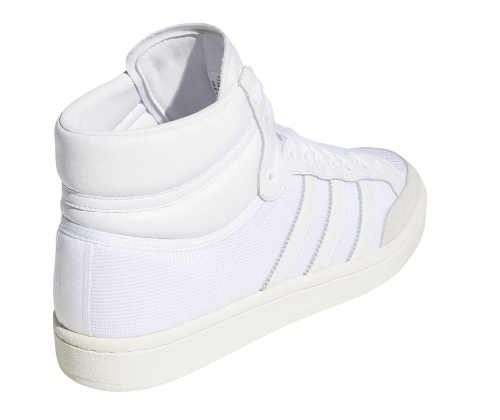 Pánske biele členkové topánky z kvalitného materiálu