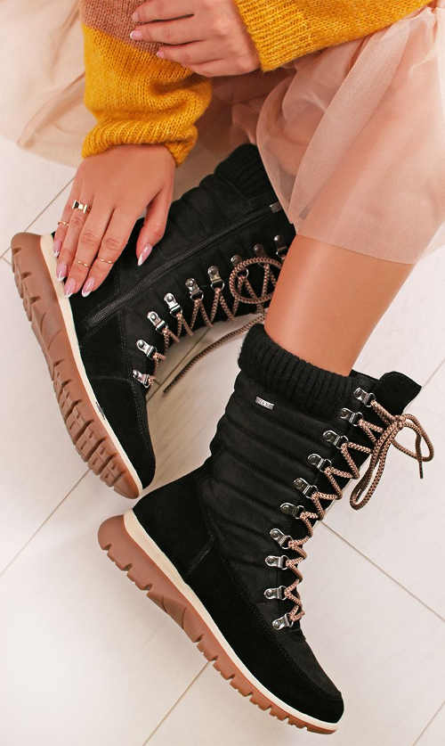 Moderné dámske topánky na zimu