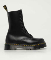 Čierne kožené farmárske topánky z kolekcie Dr. Martens