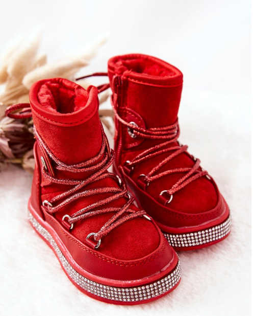 Detské zimné topánky so zipsom