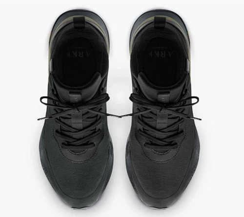 Pánske čierne členkové topánky